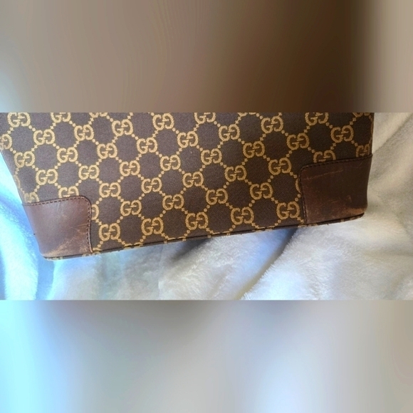 GUCCI Women's Shoulder Bag GG Canvas Brown - Picture 5 of 7